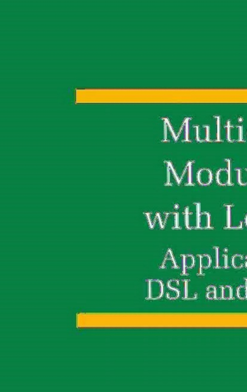 Multicarrier Modulation with Low PAR Applications to DSL and Wireless  â€“ PDF/EPUB Version Downloadable