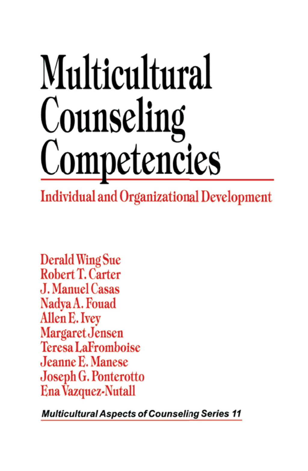 Multicultural Counseling Competencies Individual and Organizational Development 1st Edition â€“ PDF/EPUB Version Downloadable