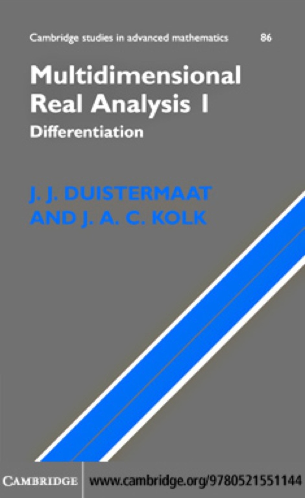 Multidimensional Real Analysis I Differentiation 1st Edition â€“ PDF/EPUB Version Downloadable