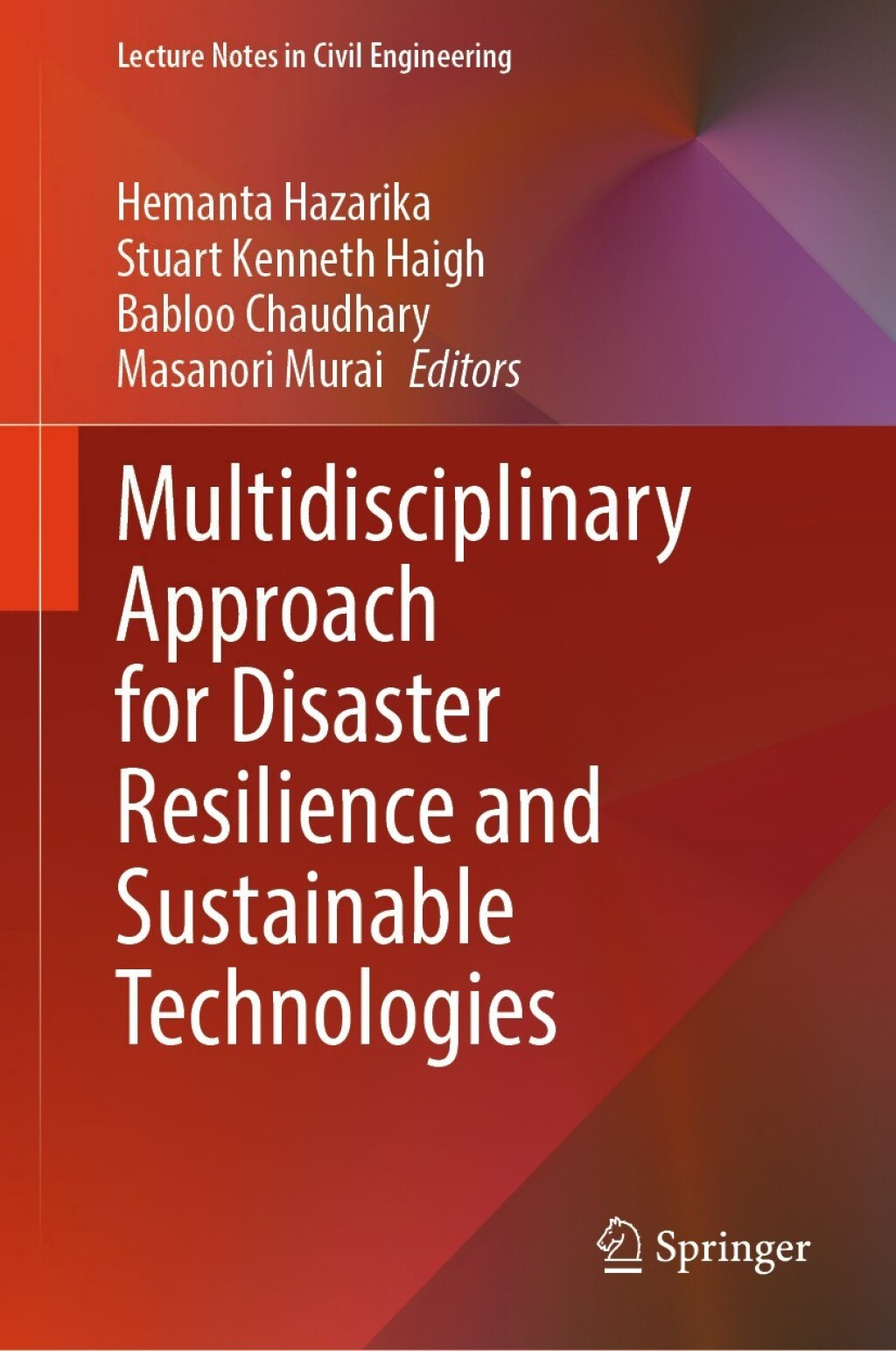 Multidisciplinary Approach for Disaster Resilience and Sustainable Technologies  â€“ PDF/EPUB Version Downloadable