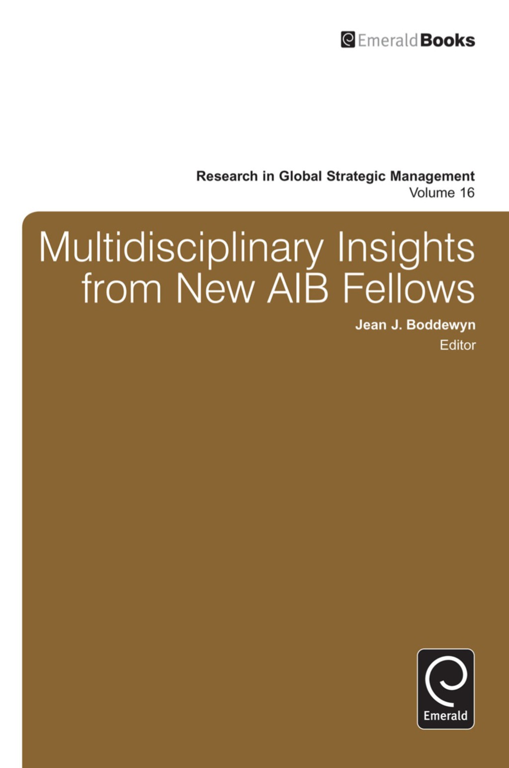 Multidisciplinary Insights from New AIB Fellows  â€“ PDF/EPUB Version Downloadable