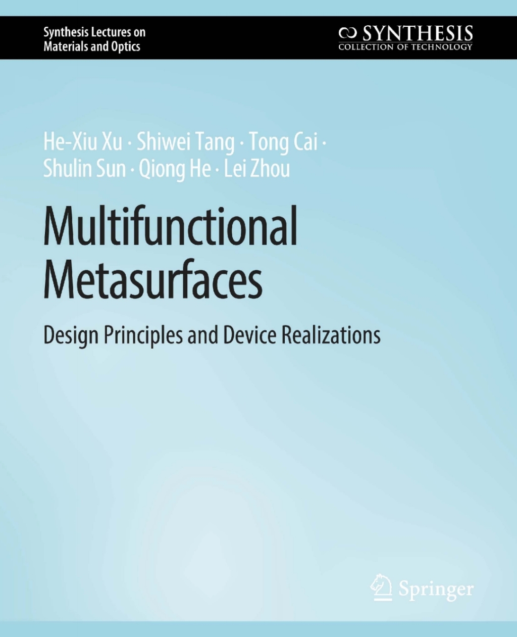 Multifunctional Metasurfaces Design Principles and Device Realizations  â€“ PDF/EPUB Version Downloadable
