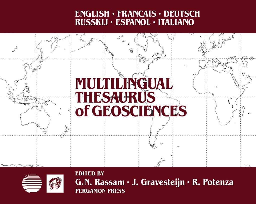 Multilingual Thesaurus of Geosciences  â€“ PDF/EPUB Version Downloadable