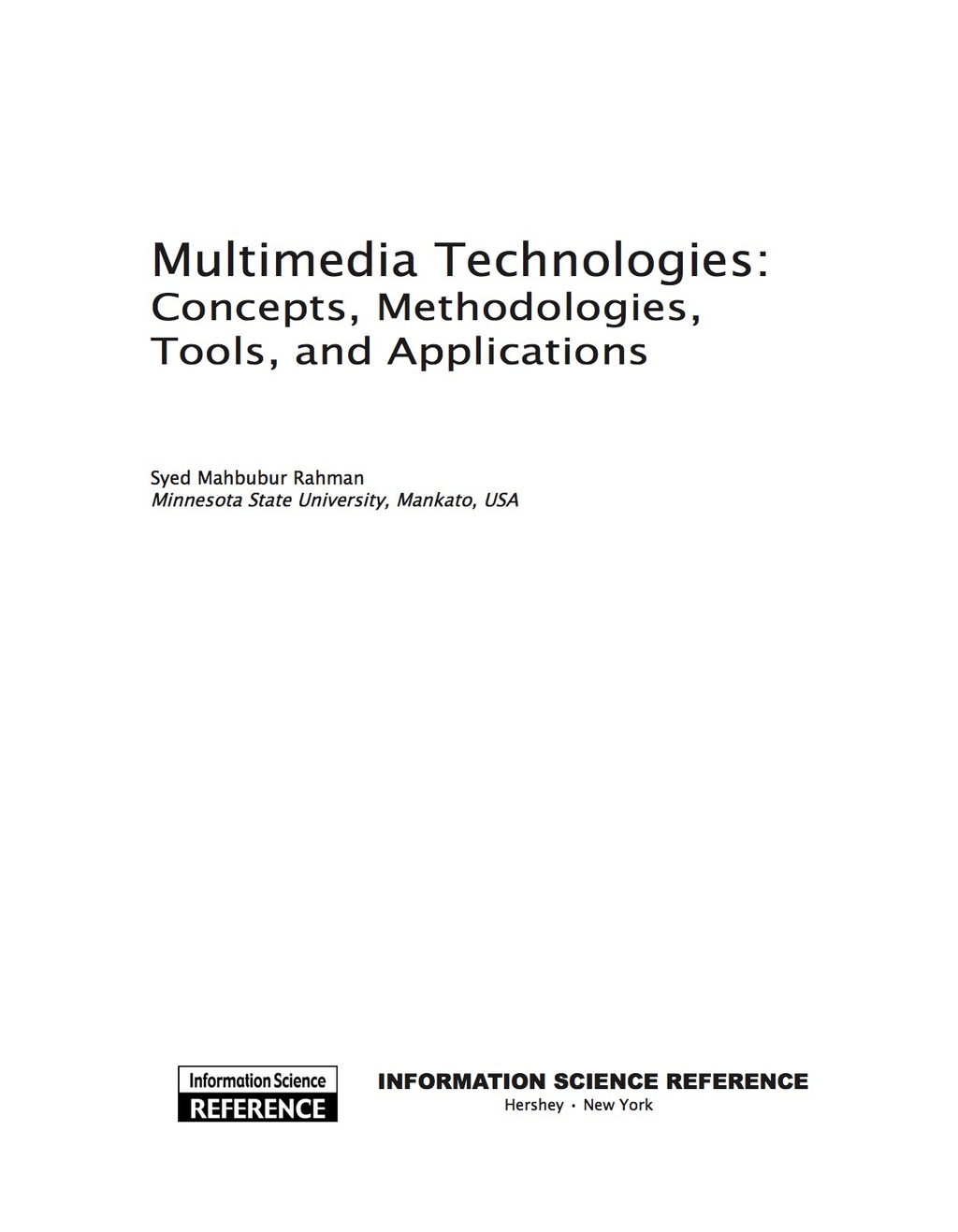 Multimedia Technologies  â€“ PDF/EPUB Version Downloadable