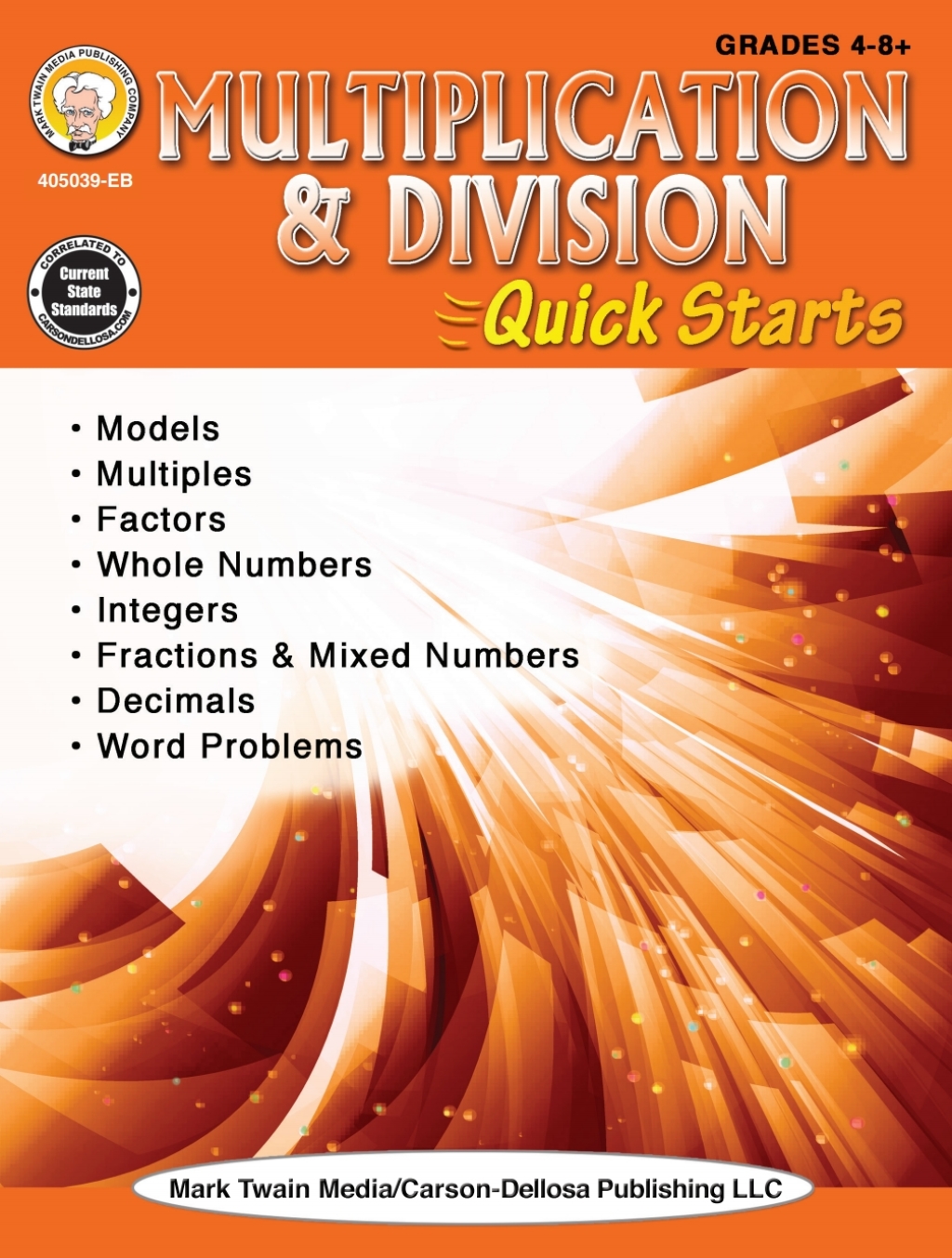Multiplication & Division Quick Starts Workbook - (PDF/EPUB Version)