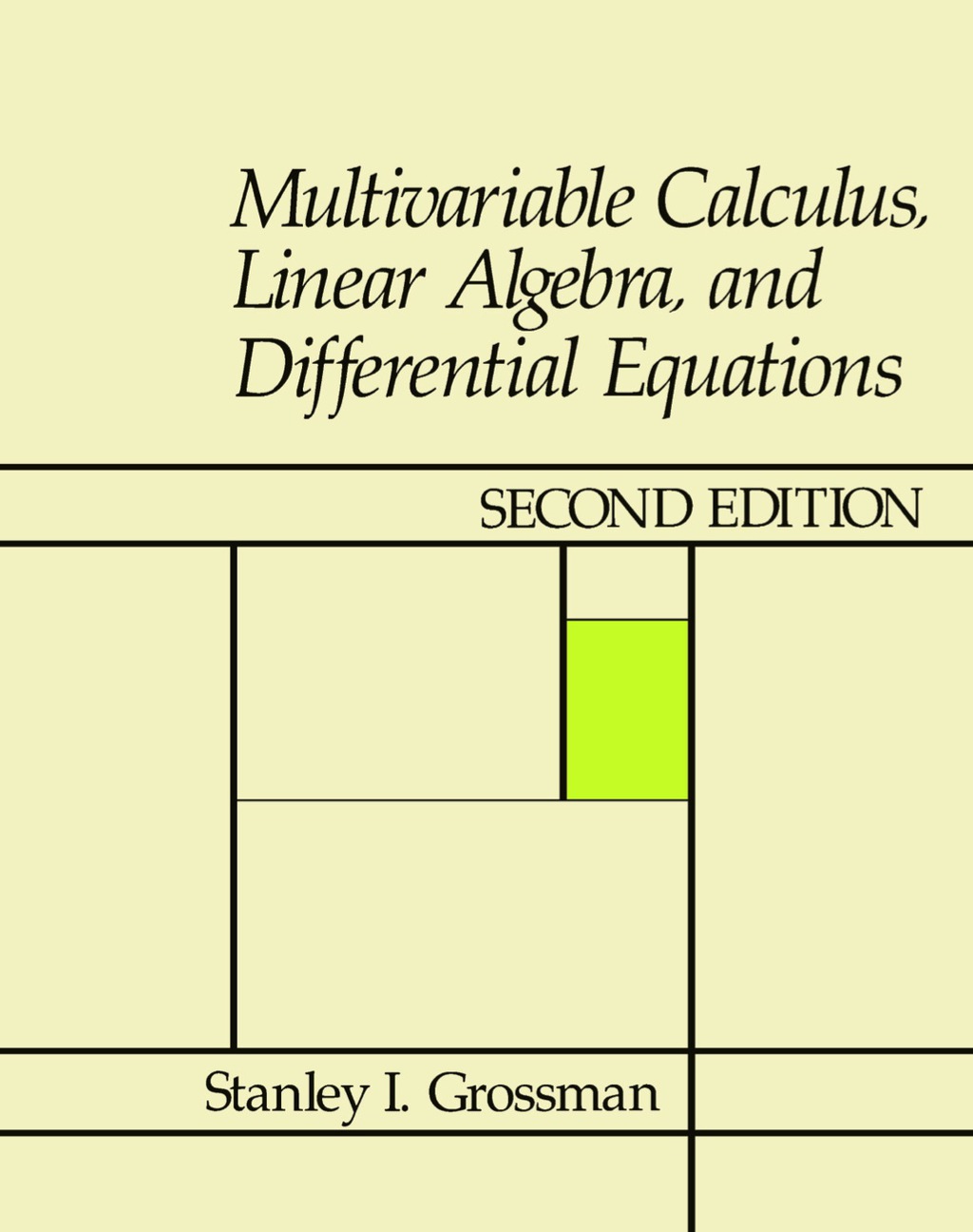 Multivariable Calculus, Linear Algebra, and Differential Equations 2nd Edition â€“ PDF/EPUB Version Downloadable