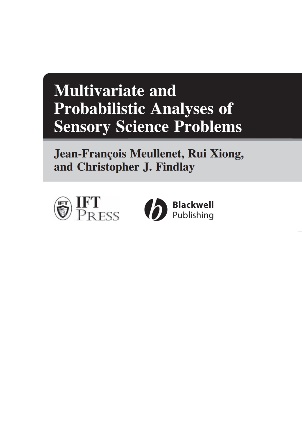 Multivariate and Probabilistic Analyses of Sensory Science Problems 1st Edition â€“ PDF/EPUB Version Downloadable