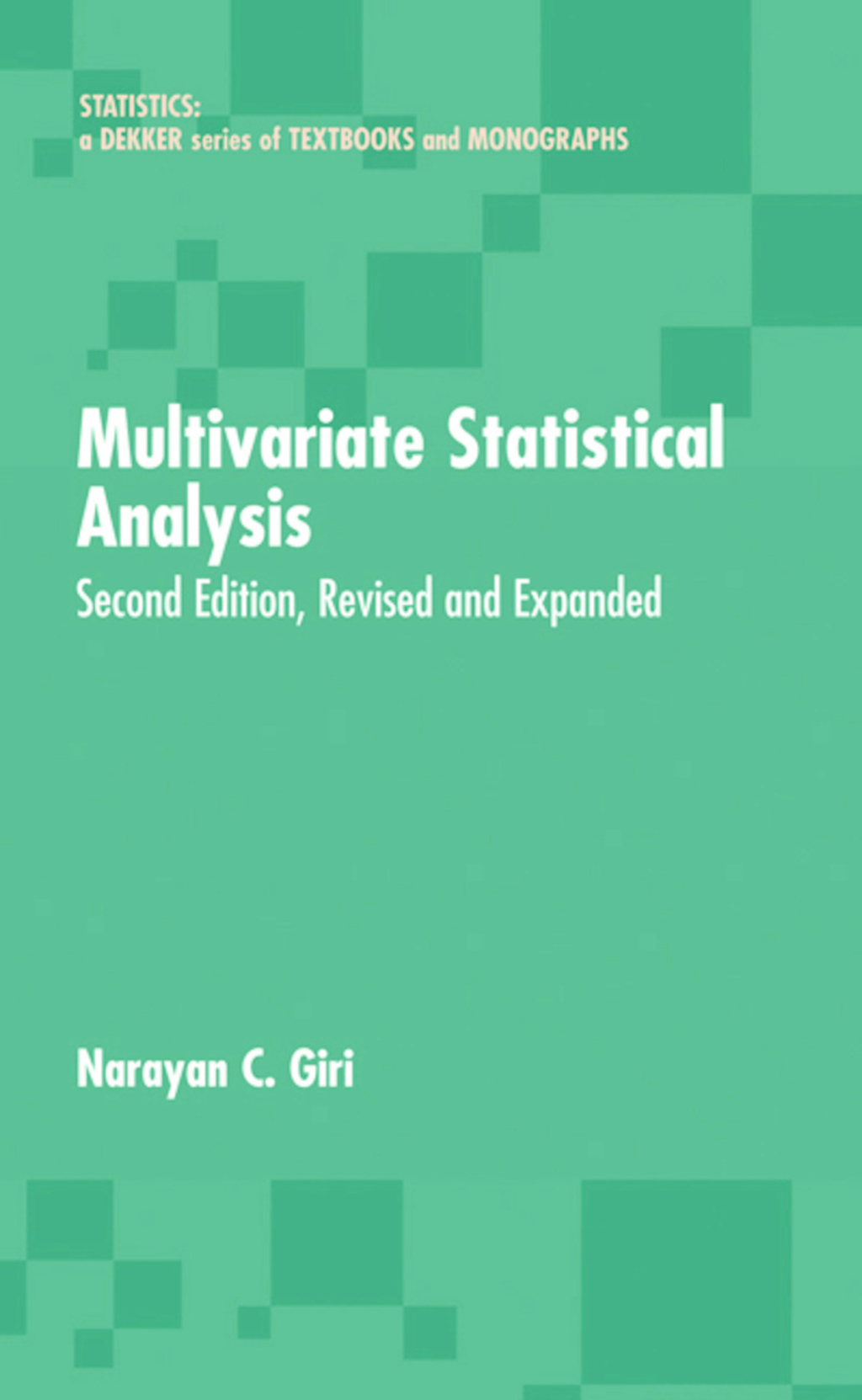 Multivariate Statistical Analysis Revised And Expanded 2nd Edition â€“ PDF/EPUB Version Downloadable
