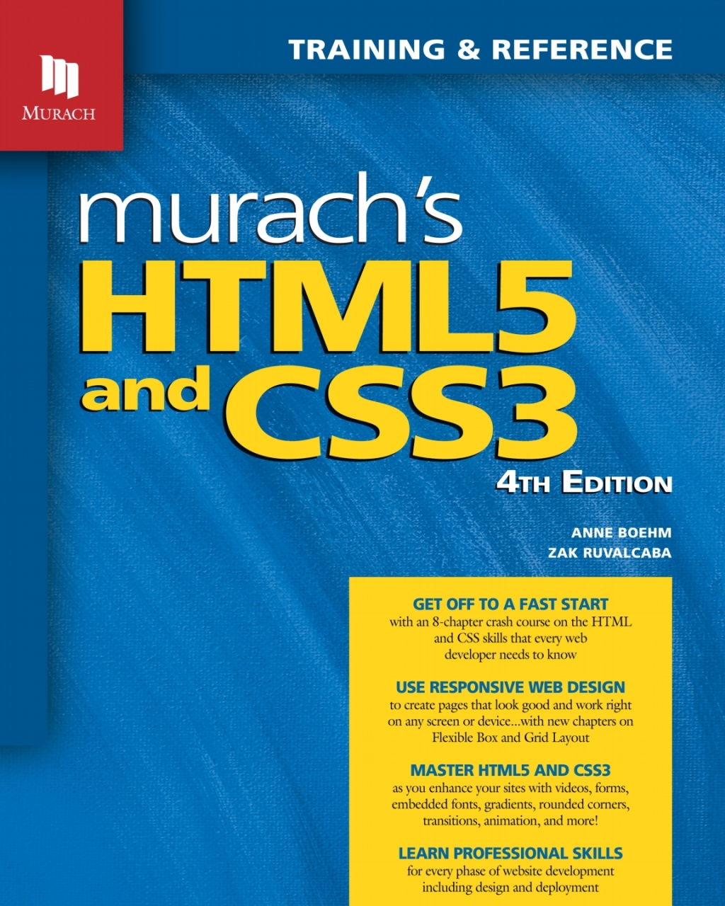 Murachâ€™s HTML5 and CSS3, 4th Edition 4th Edition â€“ PDF/EPUB Version Downloadable