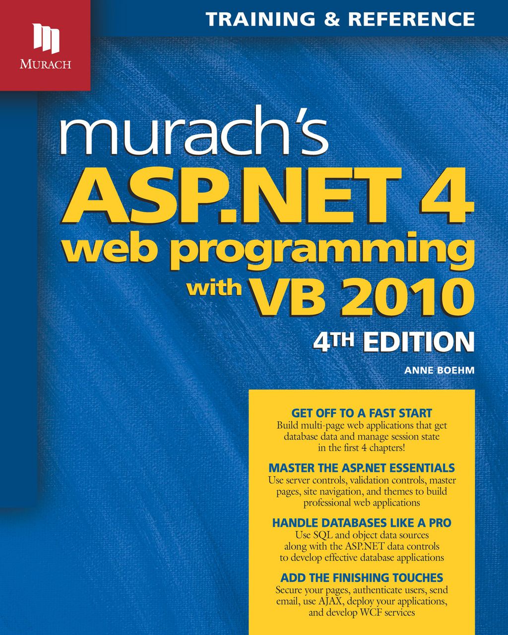 Murach's ASP.NET 4 Web Programming with VB 2010  â€“ PDF/EPUB Version Downloadable