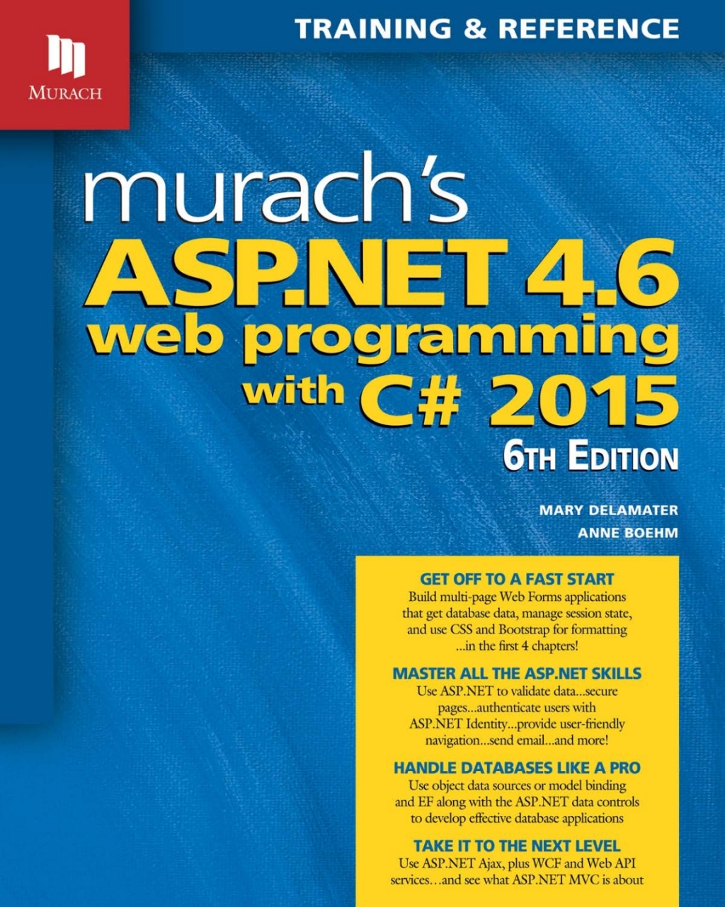 Murach's ASP.NET 4.6 Web Programming with C# 2015  â€“ PDF/EPUB Version Downloadable