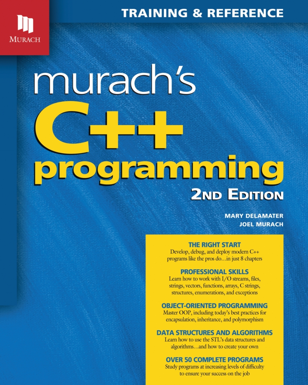 Murach's C++ Programming 2nd Edition â€“ PDF/EPUB Version Downloadable