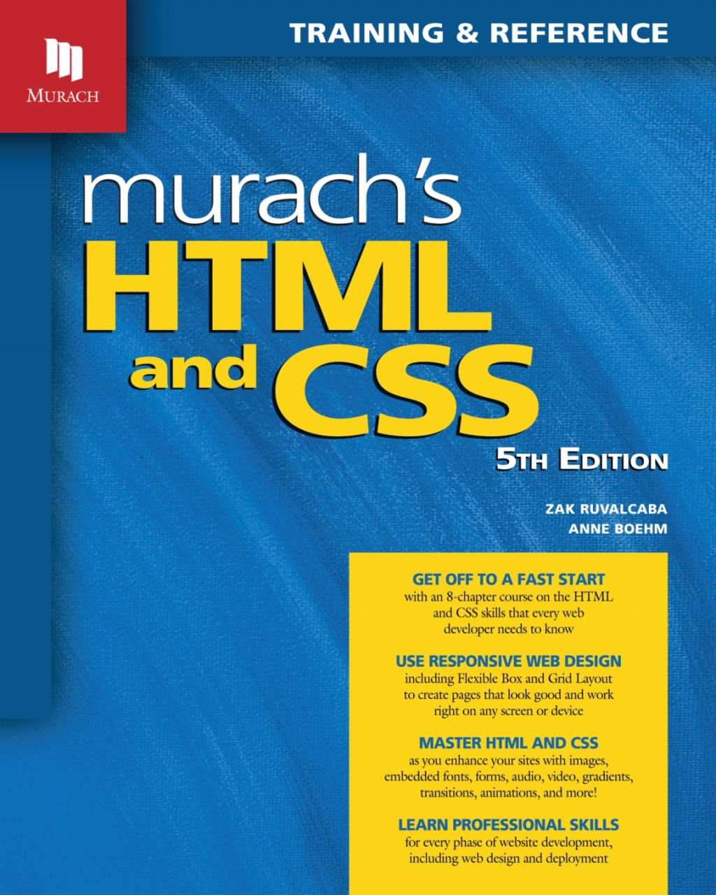 Murach's HTML and CSS 5th Edition â€“ PDF/EPUB Version Downloadable