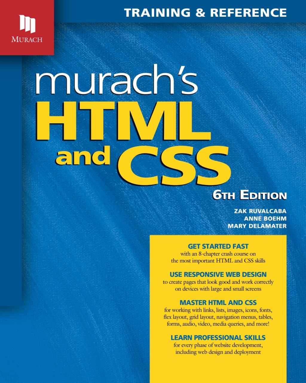 Murach's HTML and CSS 6th Edition â€“ PDF/EPUB Version Downloadable
