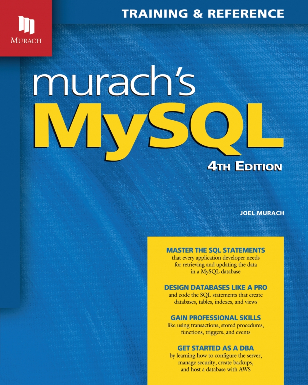 Murach's MySQL 4th Edition â€“ PDF/EPUB Version Downloadable