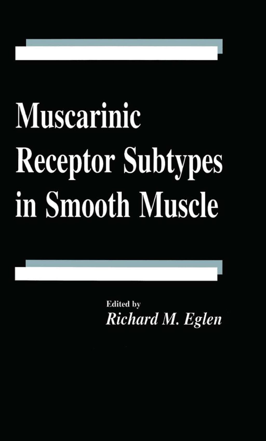 Muscarinic Receptor Subtypes in Smooth Muscle 1st Edition â€“ PDF/EPUB Version Downloadable
