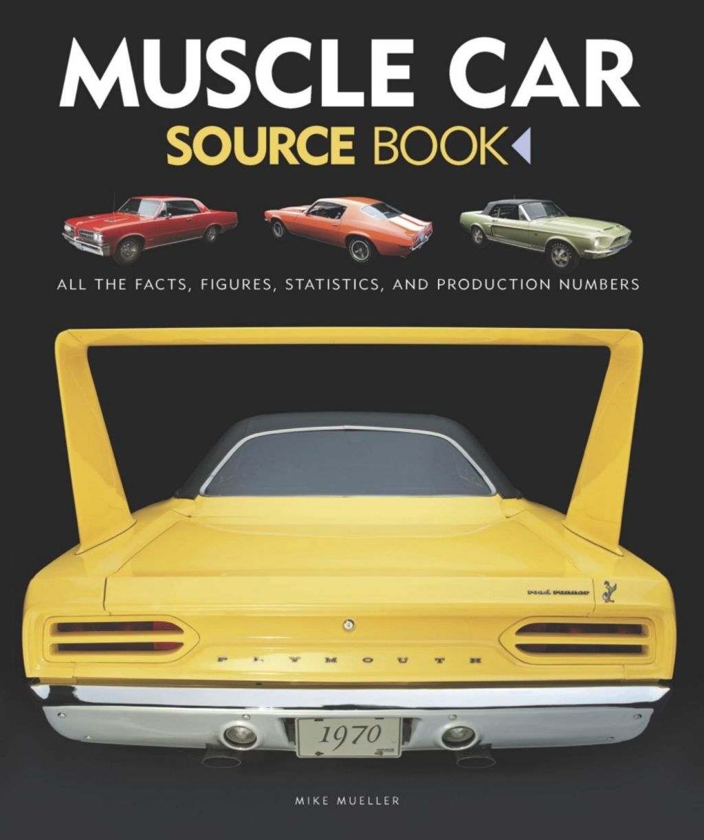 Muscle Car Source Book All the Facts, Figures, Statistics, and Production Numbers  â€“ PDF/EPUB Version Downloadable