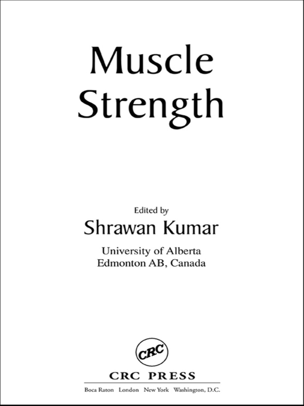 Muscle Strength 1st Edition â€“ PDF/EPUB Version Downloadable