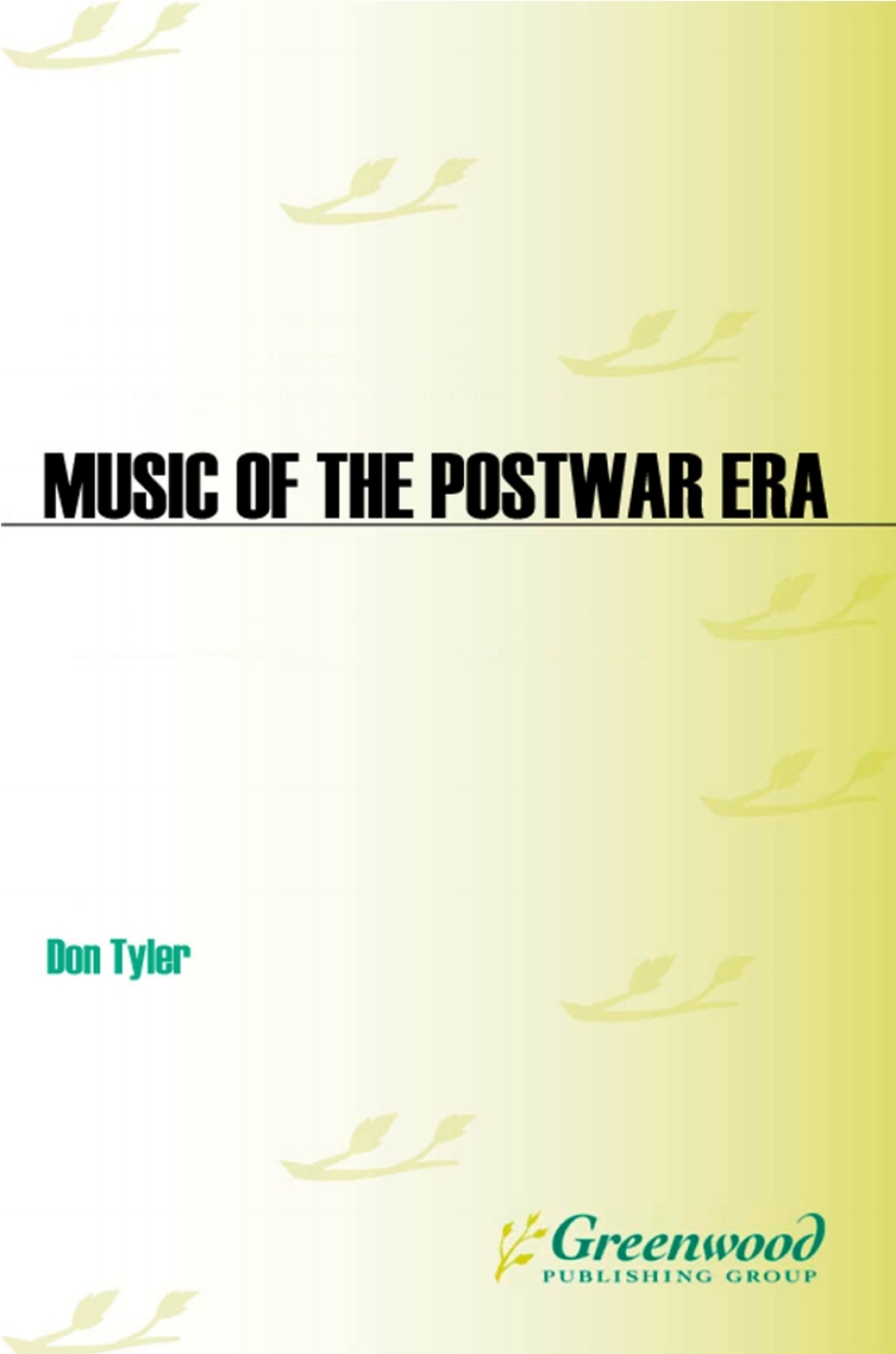 Music of the Postwar Era 1st Edition â€“ PDF/EPUB Version Downloadable