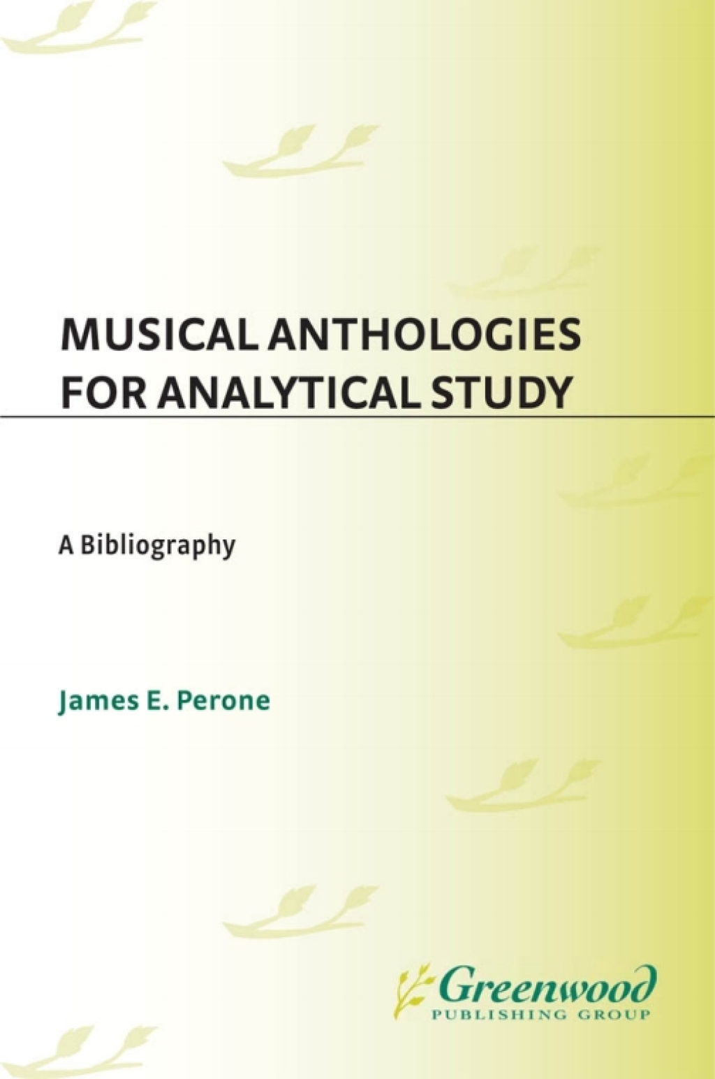 Musical Anthologies for Analytical Study A Bibliography 1st Edition â€“ PDF/EPUB Version Downloadable