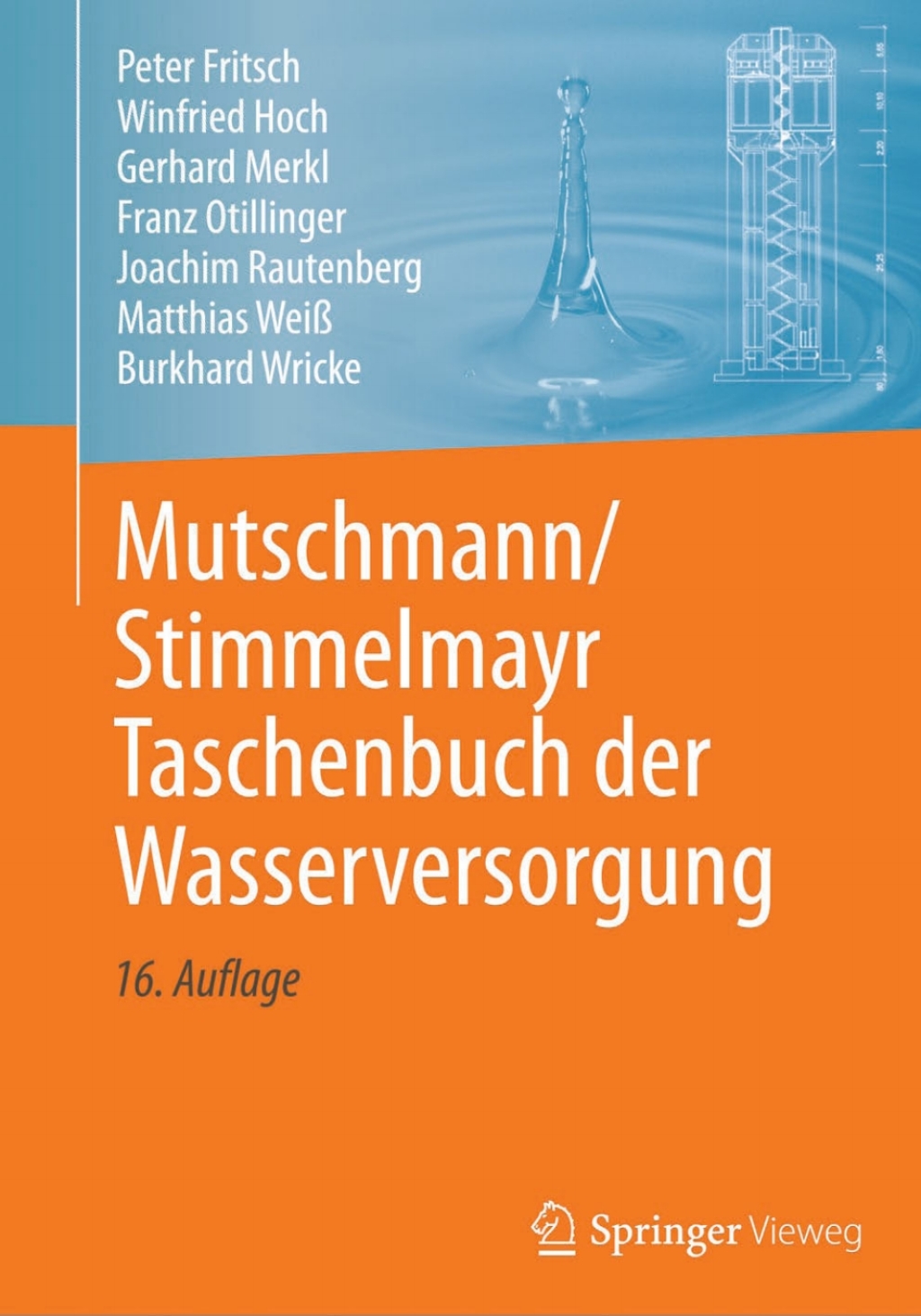 Mutschmann/Stimmelmayr Taschenbuch der Wasserversorgung 16th Edition â€“ PDF/EPUB Version Downloadable