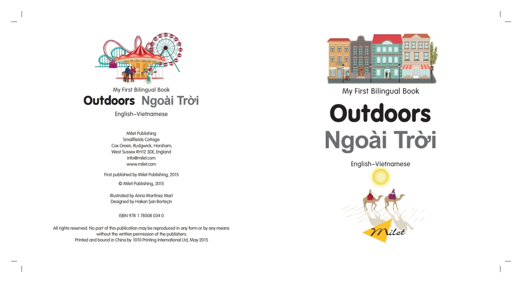 My First Bilingual Bookâ€“Outdoors (Englishâ€“Vietnamese) - (PDF/EPUB Version)
