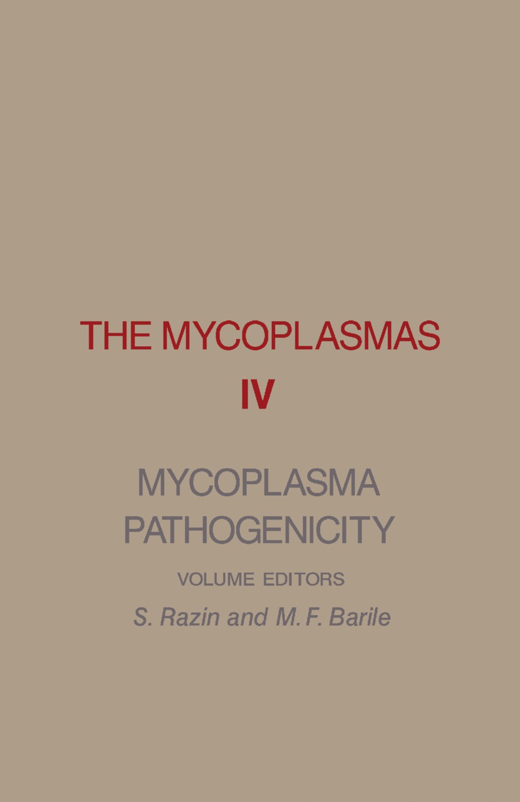 Mycoplasma Pathogenicity  â€“ PDF/EPUB Version Downloadable