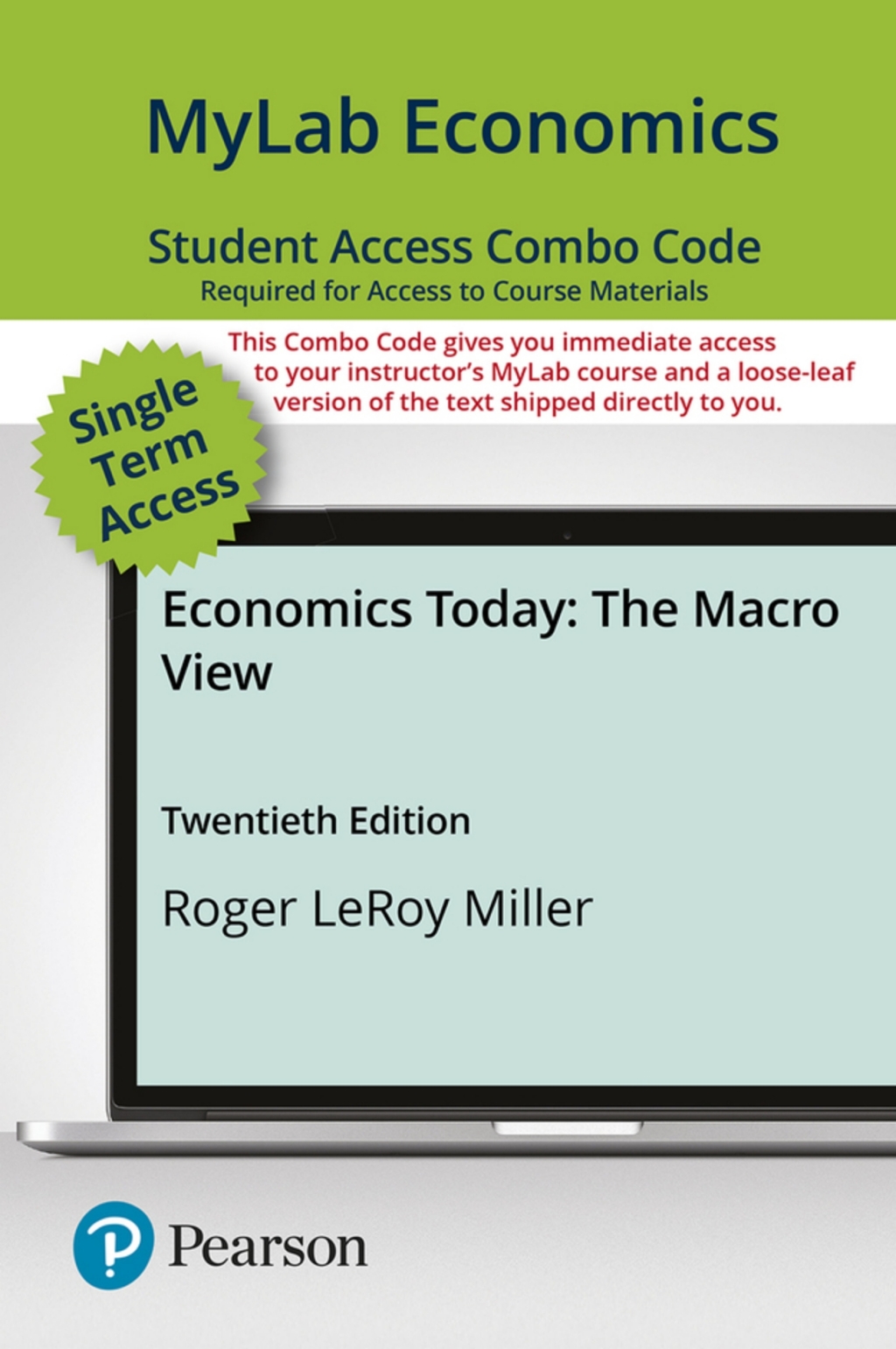 MyLab Economics with Pearson eText + Print Combo Access Code for Economics Today: The Macro View 20th Edition â€“ PDF/EPUB Version Downloadable