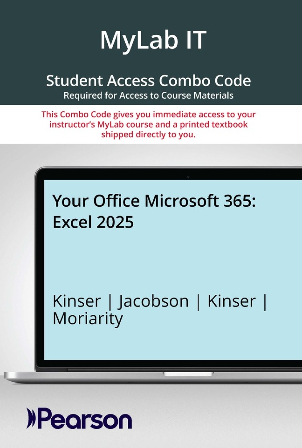 MyLab IT with Pearson eText + Print Combo Access Code for Your Office Microsoft 365: Excel 2025 1st Edition â€“ PDF/EPUB Version Downloadable
