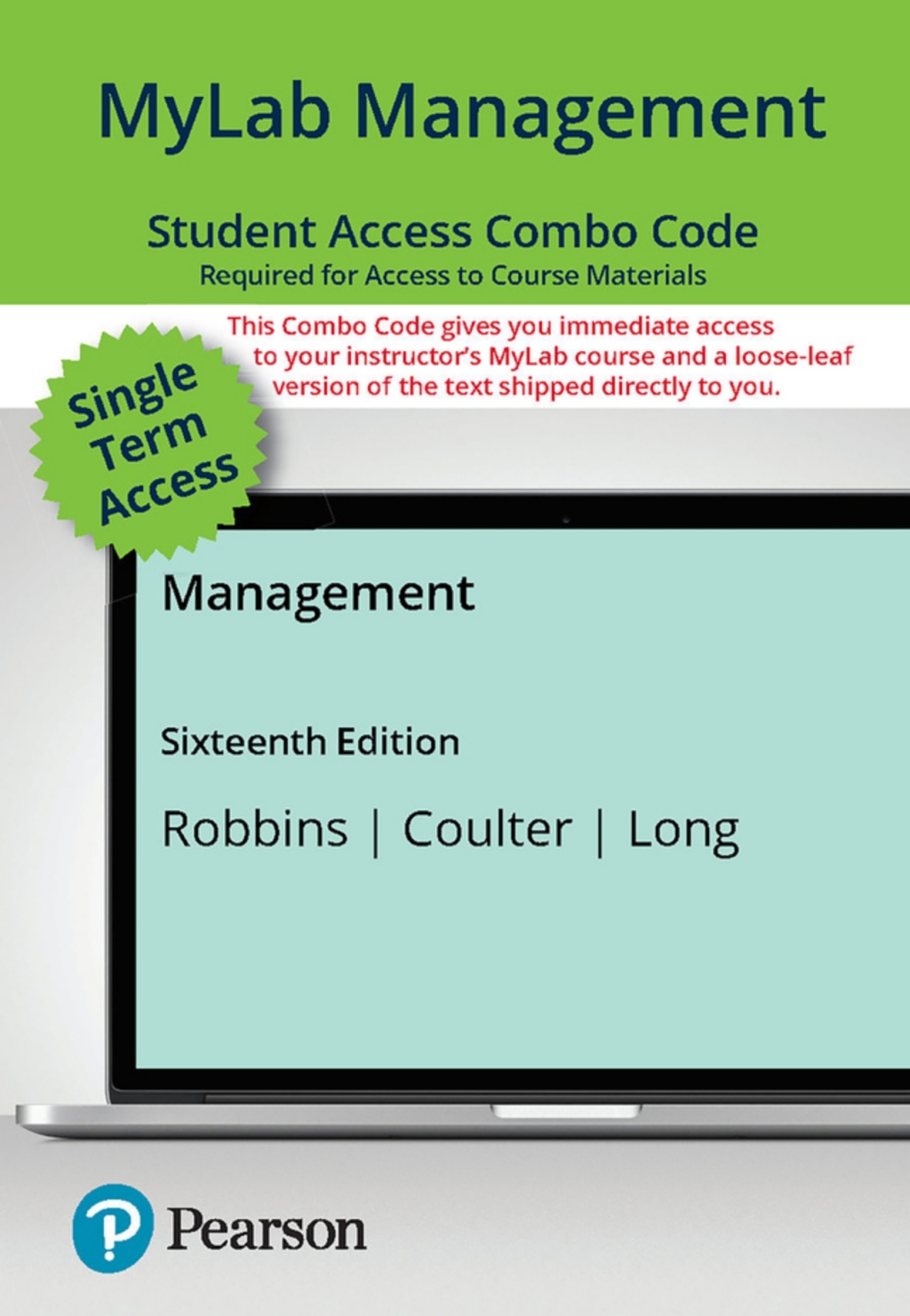 MyLab Management with Pearson eText + Print Combo Access Code for Management 16th Edition â€“ PDF/EPUB Version Downloadable