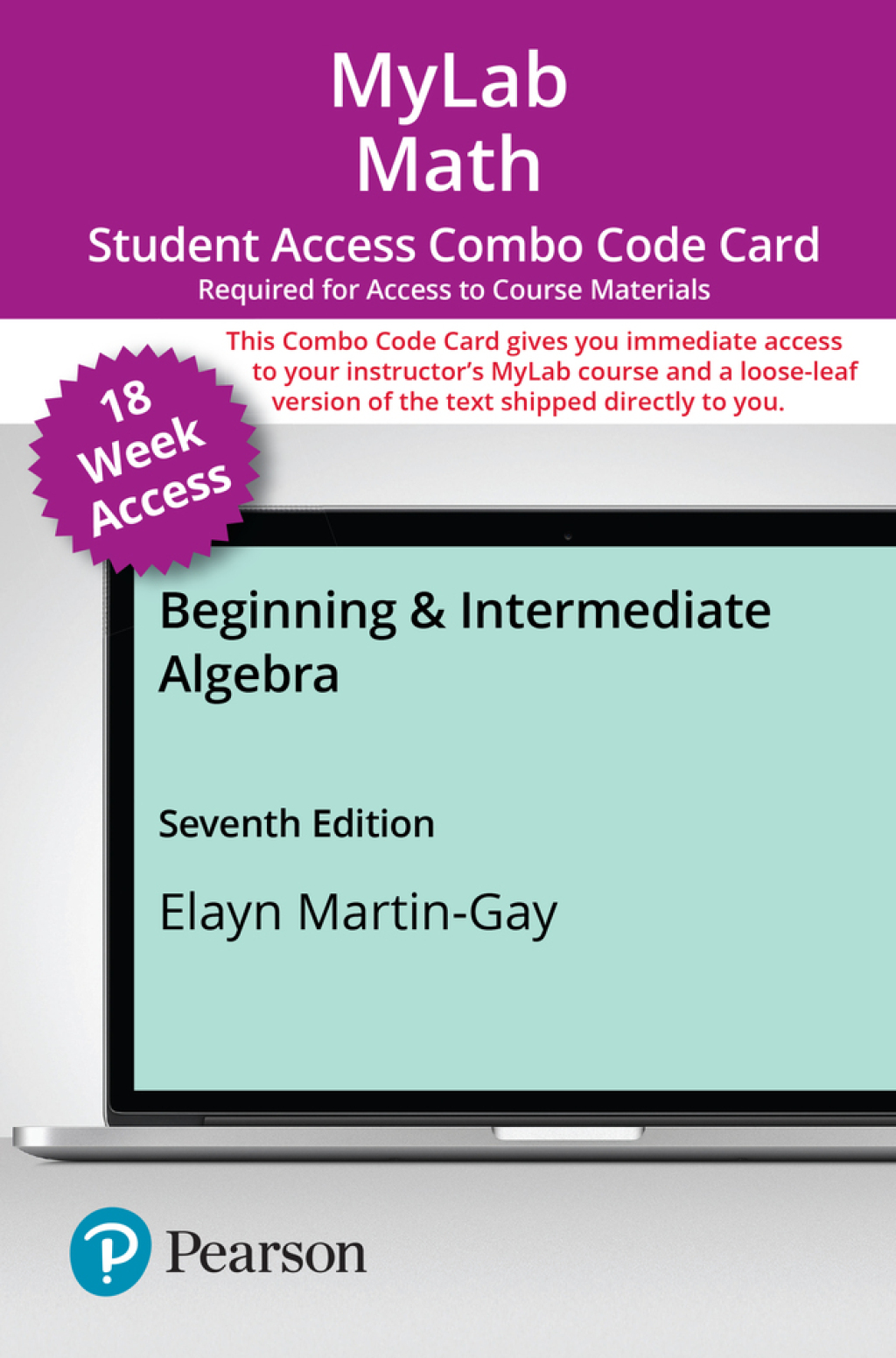 MyLab Math with Pearson eText + Print Combo Access Code for Beginning & Intermediate Algebra 7th Edition â€“ PDF/EPUB Version Downloadable