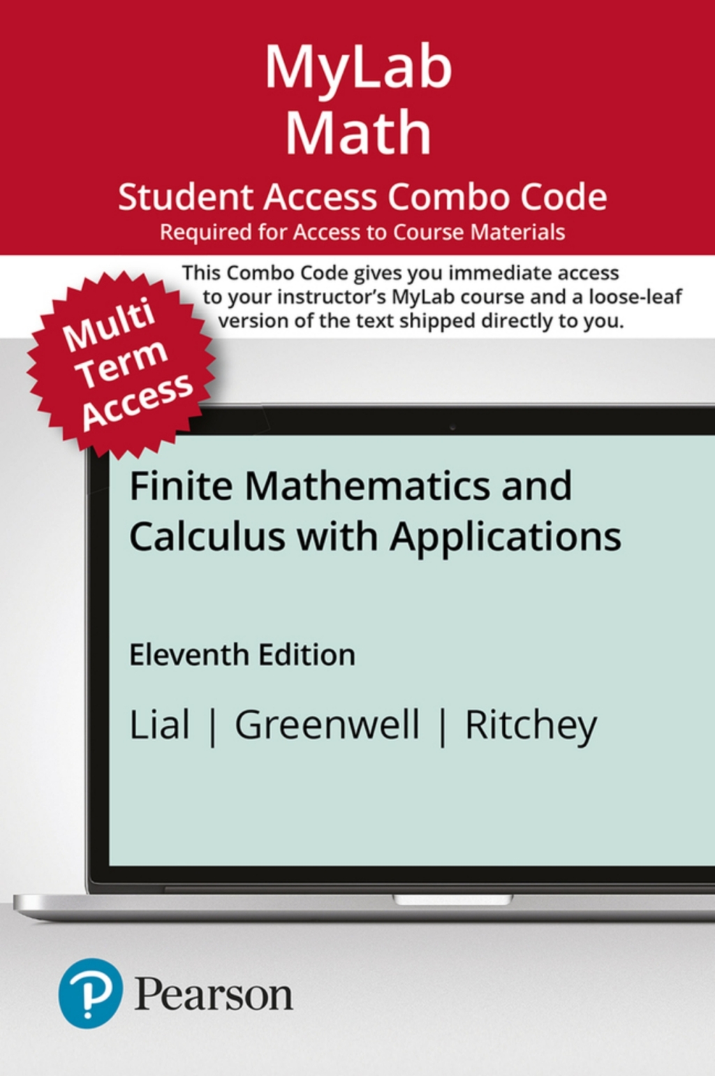 MyLab Math with Pearson eText + Print Combo Access Code for Finite Mathematics and Calculus with Applications 11th Edition â€“ PDF/EPUB Version Downloadable