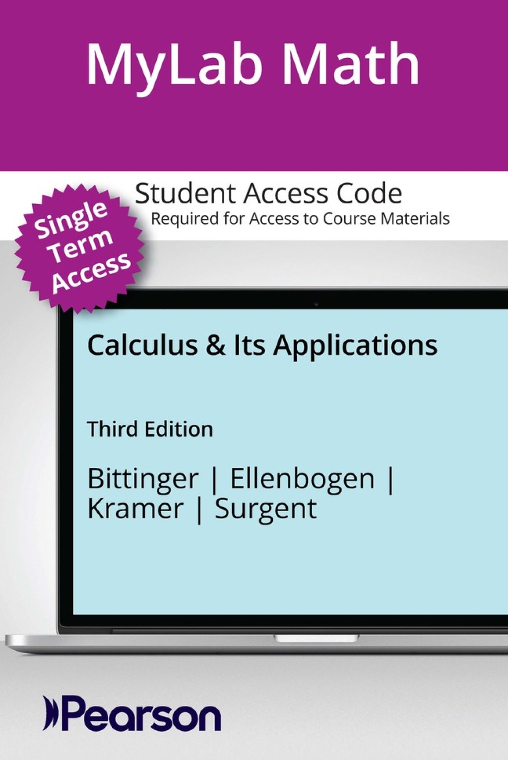 MyLab Math with Pearson eText (up to 18-weeks) Access Code for Calculus & Its Applications 3rd Edition â€“ PDF/EPUB Version Downloadable