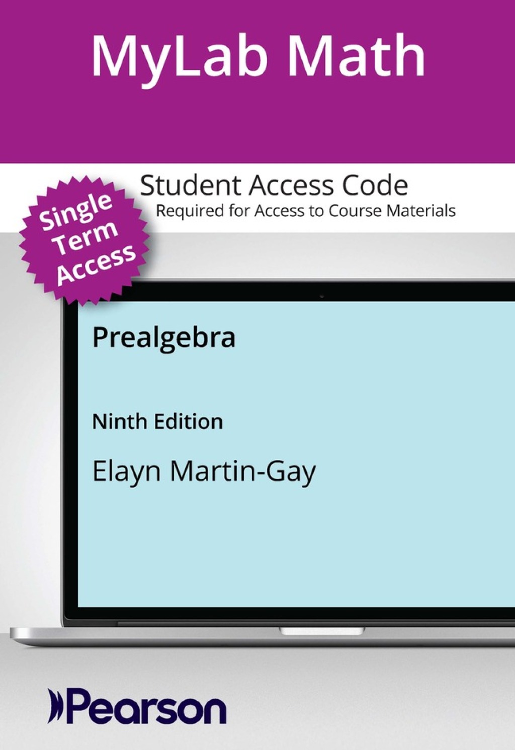 MyLab Math with Pearson eText (up to 18-weeks) Access Code for Prealgebra 9th Edition â€“ PDF/EPUB Version Downloadable
