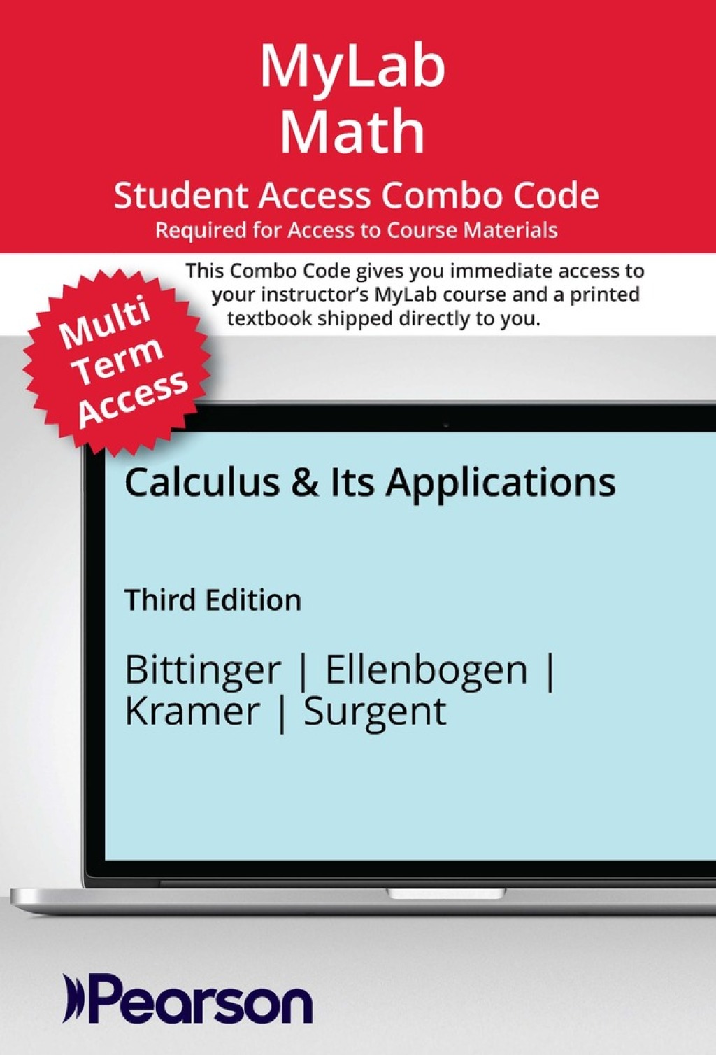 MyLab Math with Pearson eText (up to 24 months) + Print Combo Access Code for Calculus & Its Applications 3rd Edition â€“ PDF/EPUB Version Downloadable