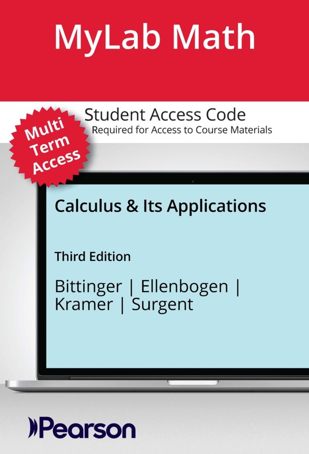 MyLab Math with Pearson eText (up to 24 months) Access Code for Calculus & Its Applications 3rd Edition â€“ PDF/EPUB Version Downloadable