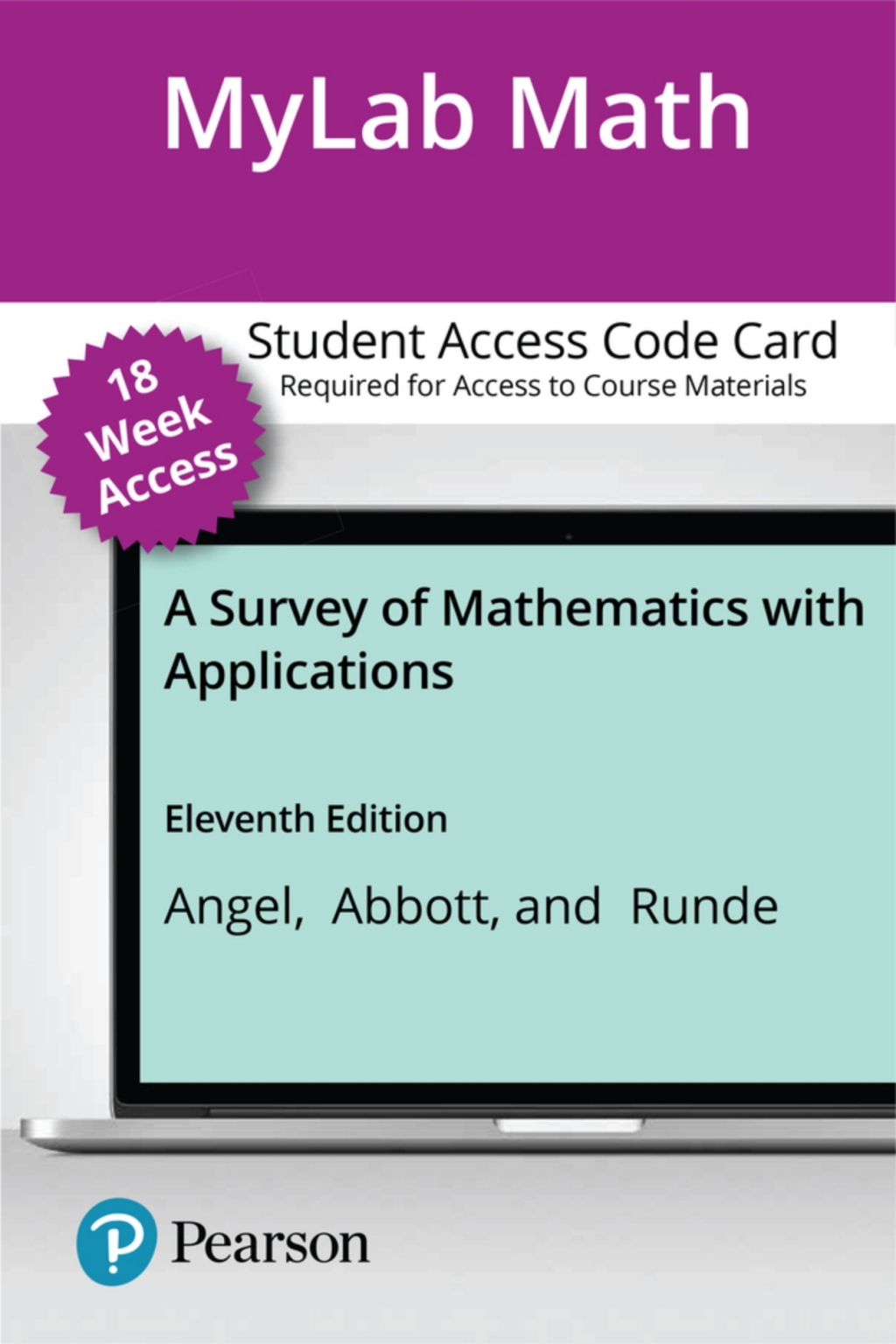 MyLab Math with Pearson eText Access Code (18 Weeks) for A Survey of Mathematics with Applications 11th Edition â€“ PDF/EPUB Version Downloadable