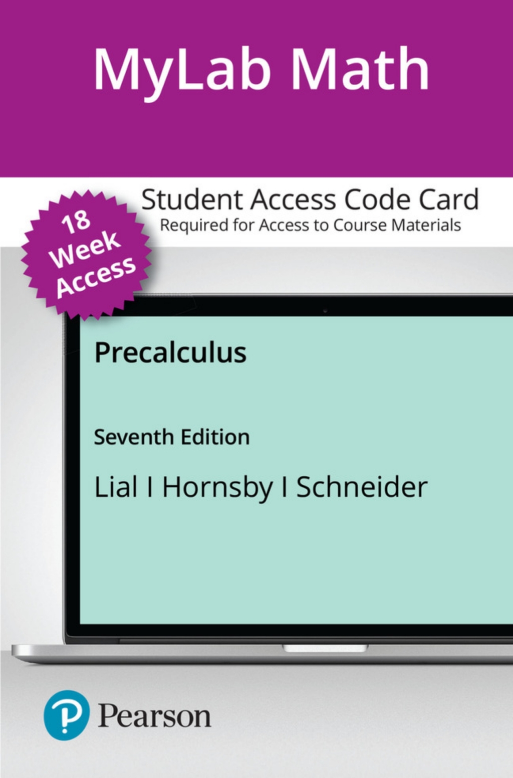 MyLab Math with Pearson eText Access Code (18 Weeks) for Precalculus 7th Edition â€“ PDF/EPUB Version Downloadable