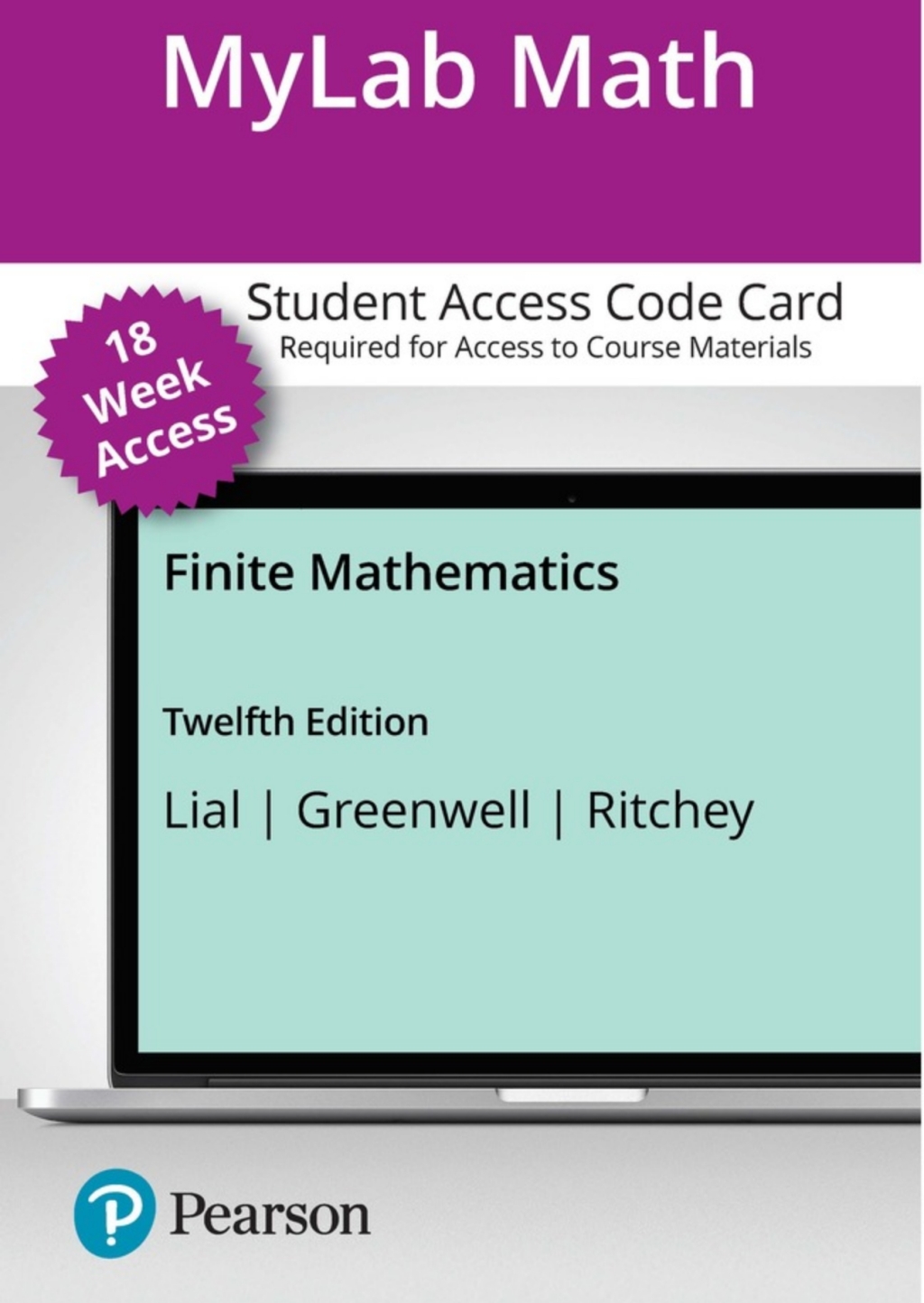 MyLab Math with Pearson eText Access Code for Finite Mathematics 12th Edition â€“ PDF/EPUB Version Downloadable