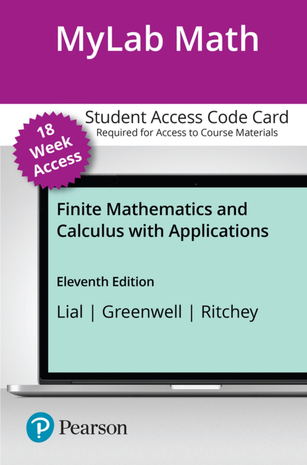 MyLab Math with Pearson eText Access Code for Finite Mathematics and Calculus with Applications 11th Edition â€“ PDF/EPUB Version Downloadable