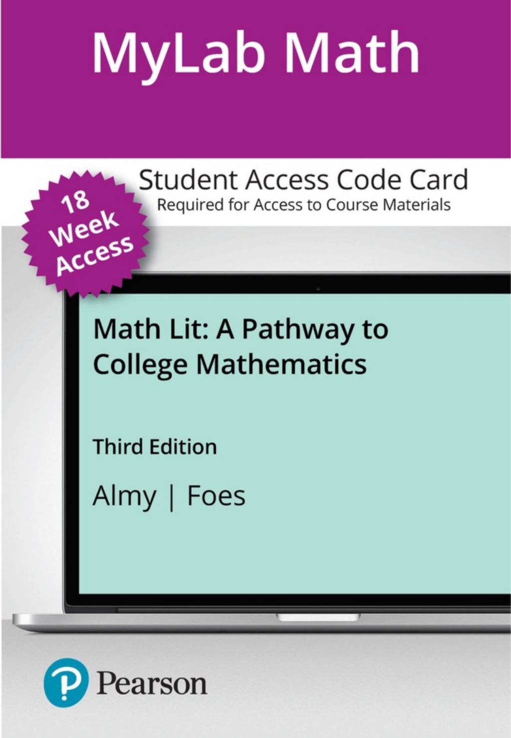 MyLab Math with Pearson eText Access Code for Math Lit: A Pathway to College Mathematics 3rd Edition â€“ PDF/EPUB Version Downloadable
