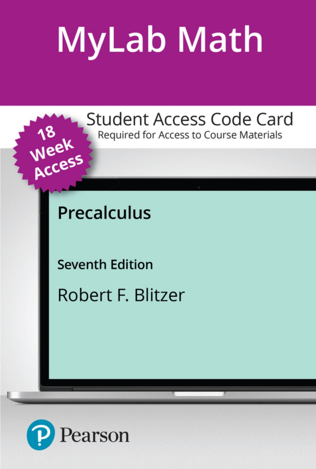 MyLab Math with Pearson eText Access Code for Precalculus 7th Edition â€“ PDF/EPUB Version Downloadable