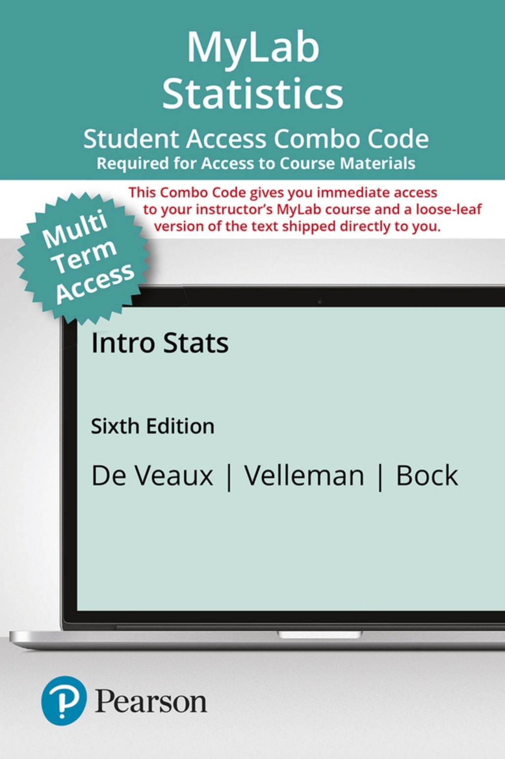 MyLab Statistics with Pearson eText (up to 24 months) + Print Combo Access Code for Intro Stats 6th Edition â€“ PDF/EPUB Version Downloadable