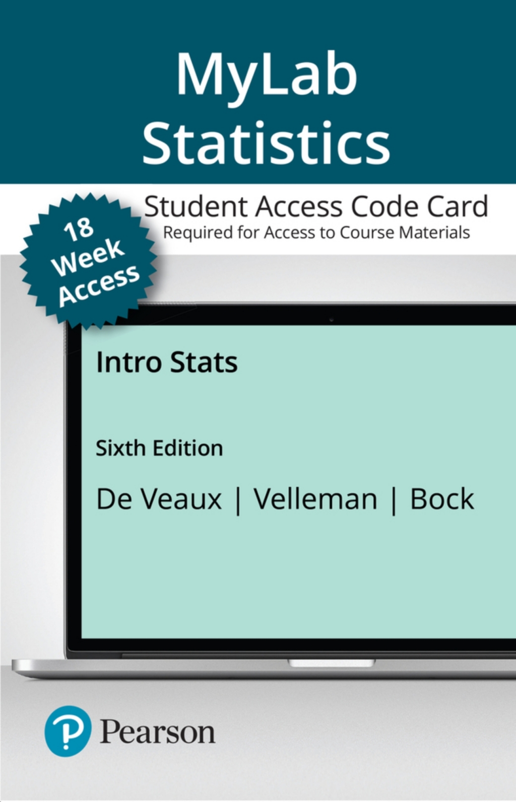 MyLab Statistics with Pearson eText Access Code for Intro Stats 6th Edition â€“ PDF/EPUB Version Downloadable