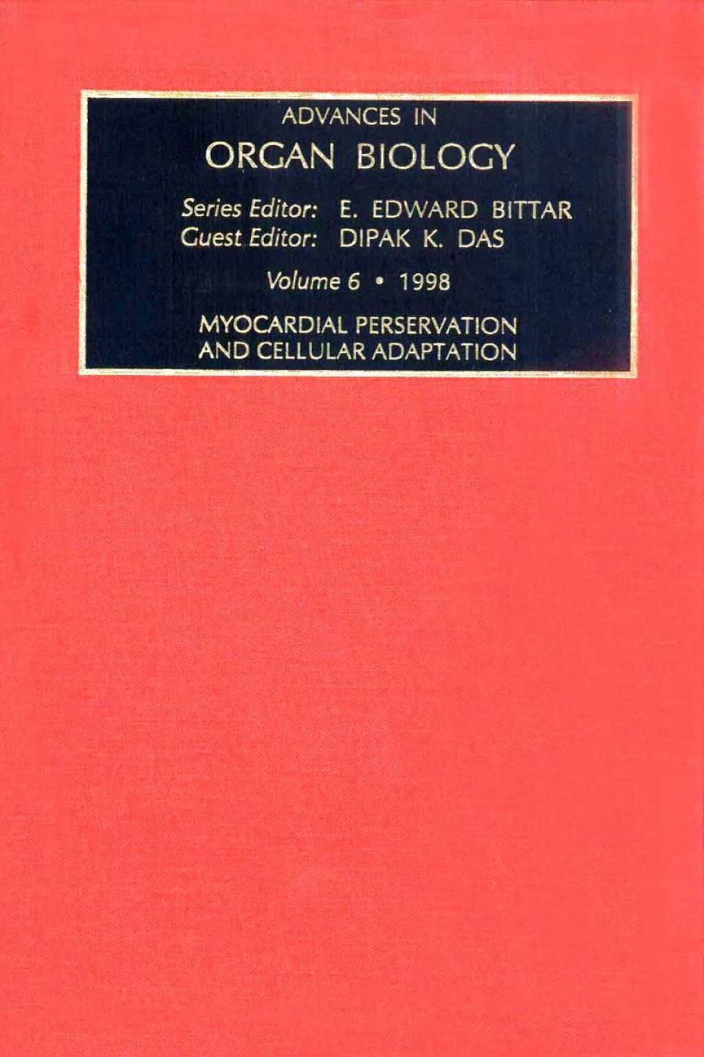 Myocardial Preservation and Cellular Adaptation  â€“ PDF/EPUB Version Downloadable