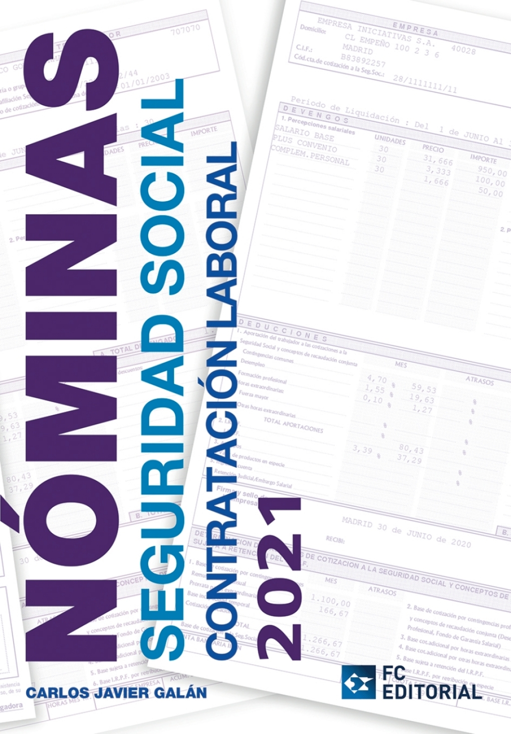 NÃ³minas, seguridad social, contrataciÃ³n laboral 2021 1st Edition - (PDF/EPUB Version)