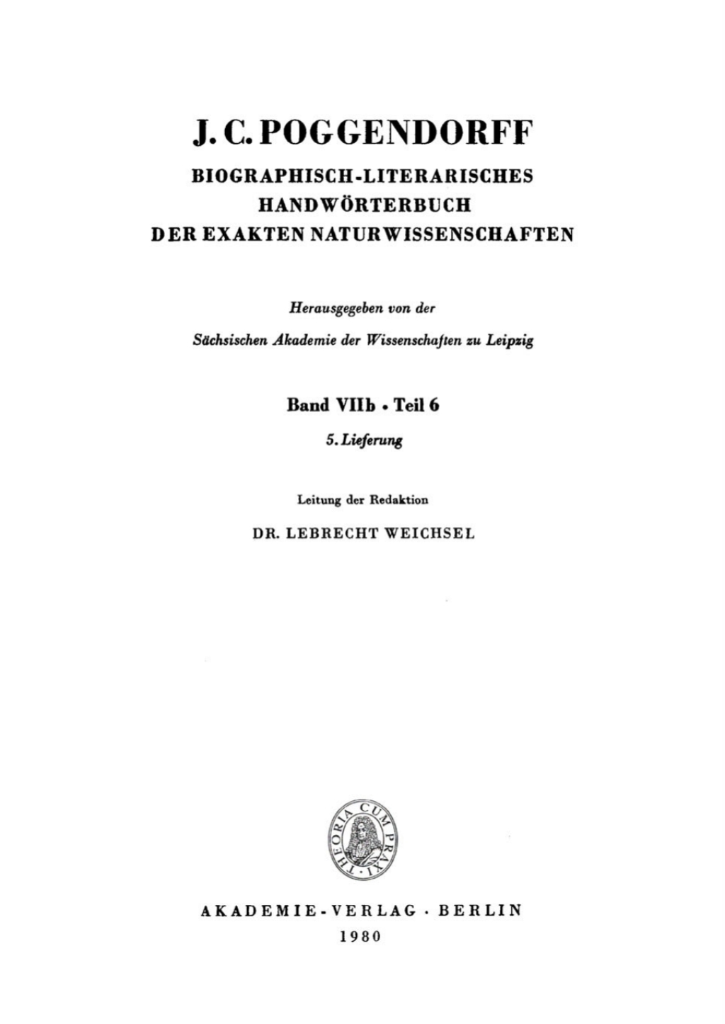 N â€“ Q. Berichtsjahre 1932 bis 1962, Lieferung 5 1st Edition â€“ PDF/EPUB Version Downloadable