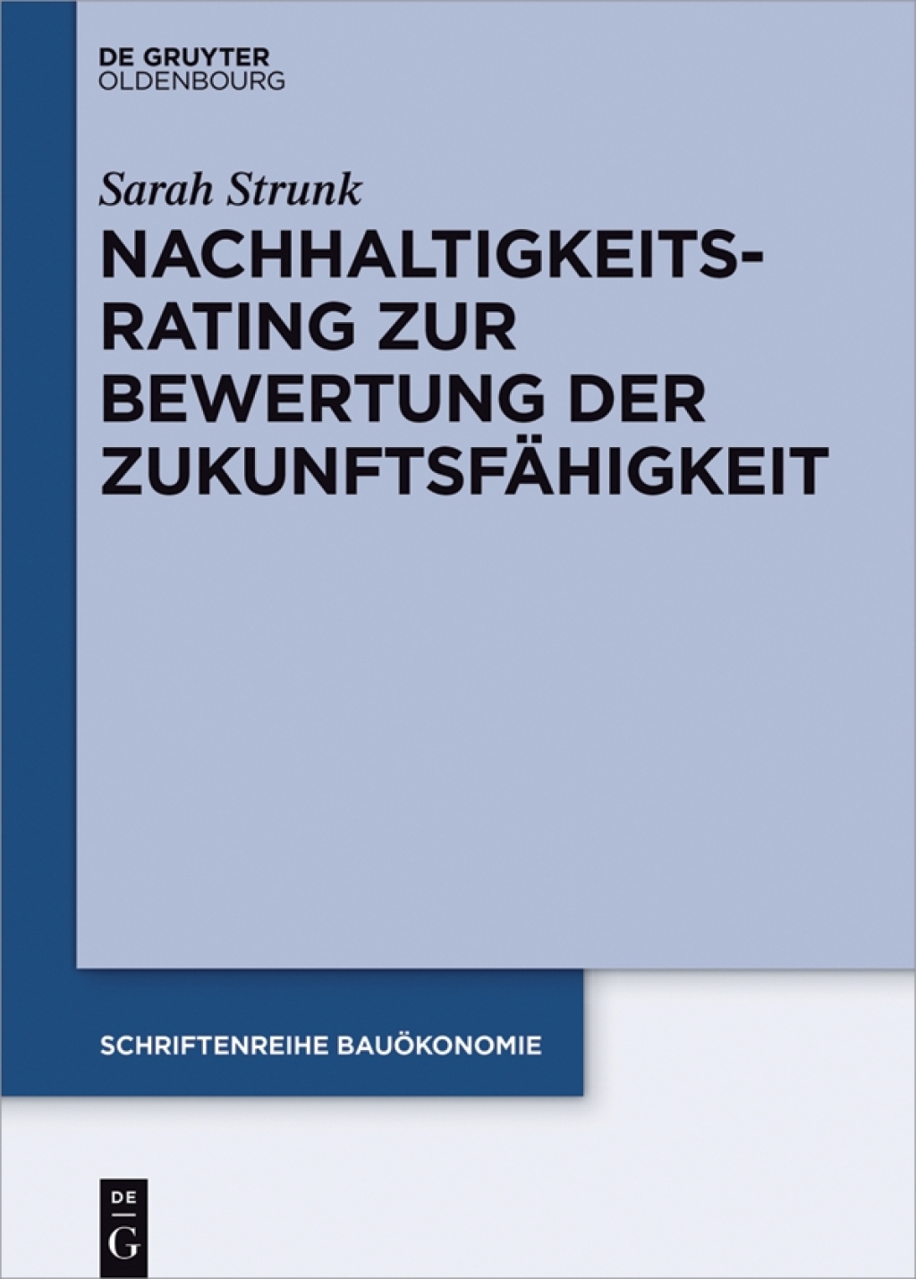 Nachhaltigkeitsrating zur Bewertung der ZukunftsfÃ¤higkeit von Immobilien 1st Edition â€“ PDF/EPUB Version Downloadable