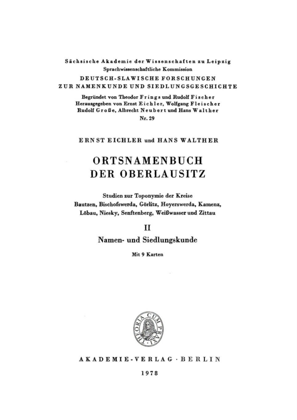 Namen- und Siedlungskunde 1st Edition â€“ PDF/EPUB Version Downloadable