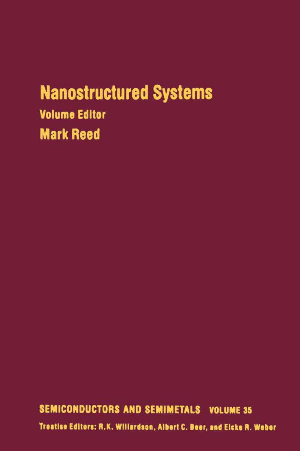 Nanostructured Systems: Volume 35  â€“ PDF/EPUB Version Downloadable